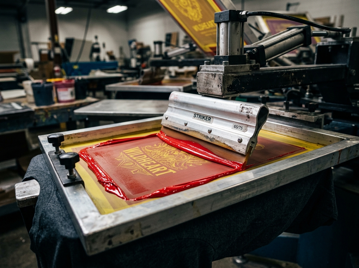 Screen Printing Production